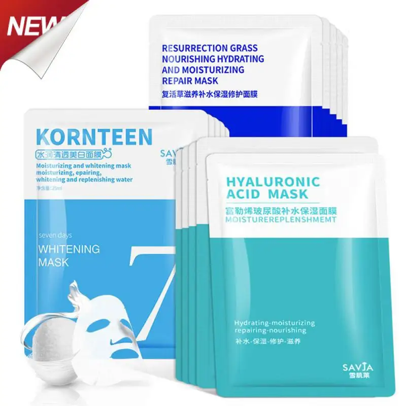 

Shrink Pore Mild And Non Irritating Sheet Face Mask Brighten Skin Color Safety Nicotinamide Mask Facial Care Oil-control