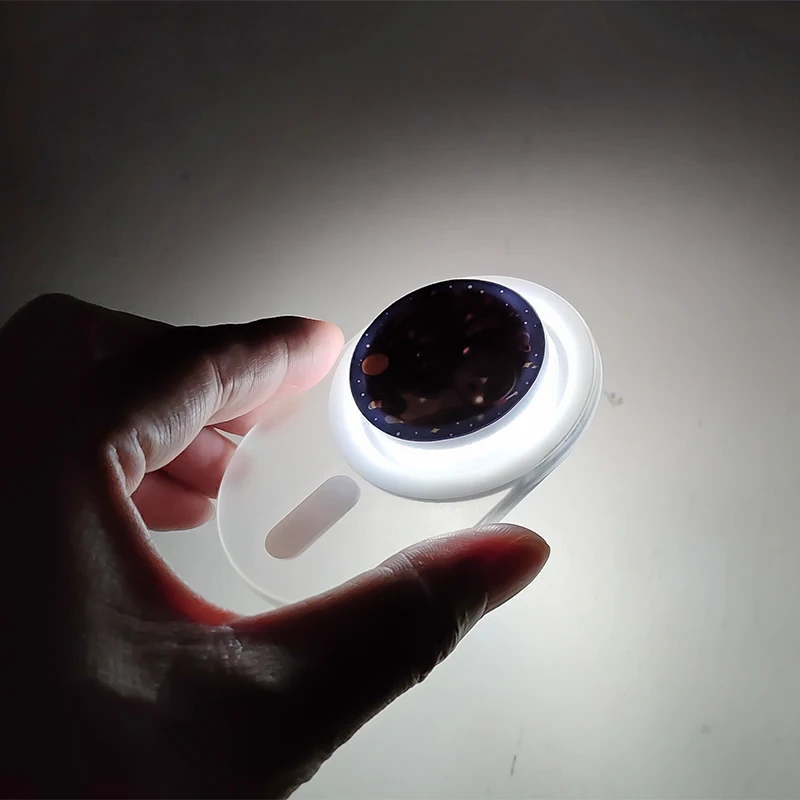 Magsafe Iphone Pode Usar Preguiçoso Titular Pessoa Suporte de Sucção Magnética Explosão de Luz Led Flash Light Concerto Festa Concerto