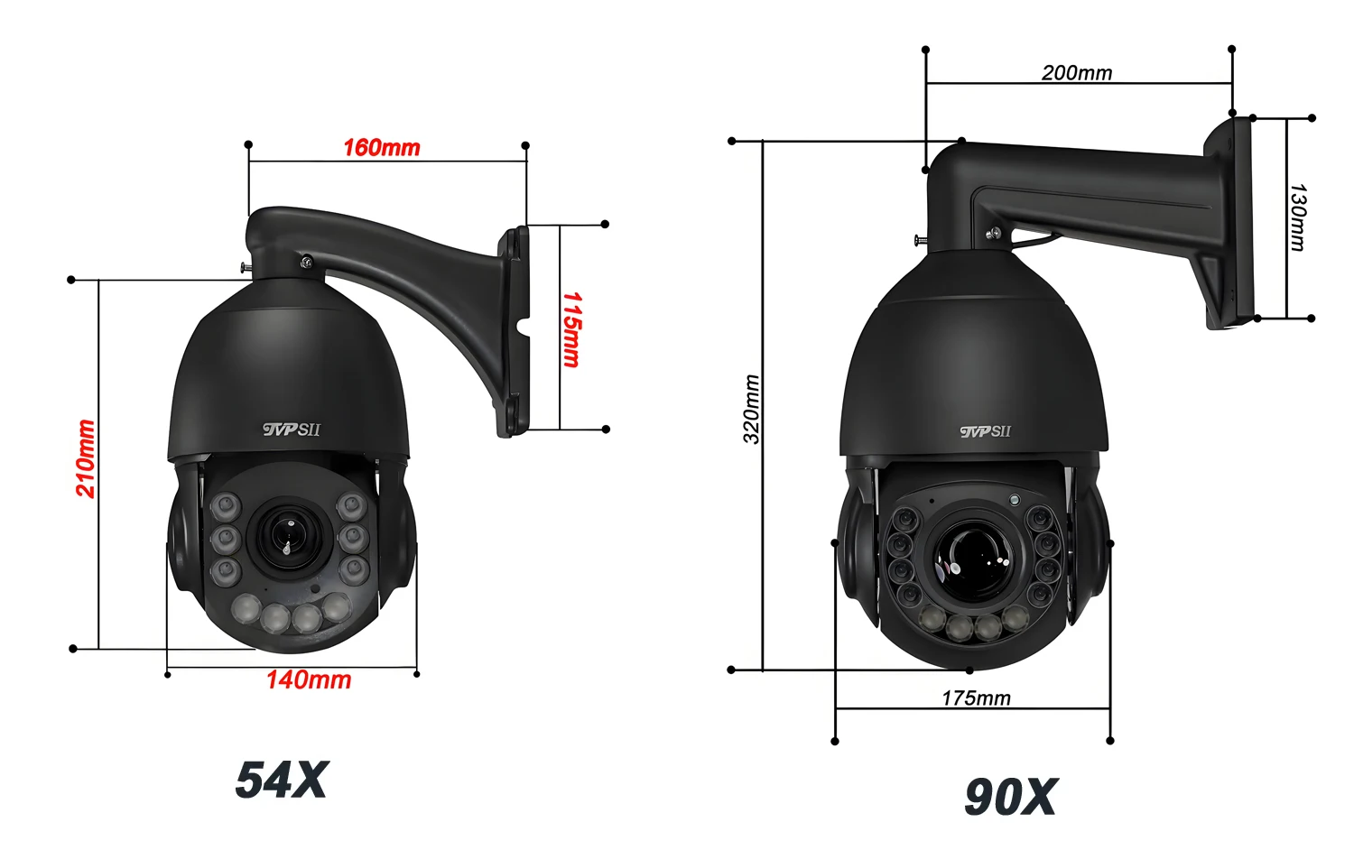 레이저 적외선 금속 자동 추적 8mp 4K 90X 광학 줌 360 ° 오디오 ONVIF 5G 2.4GHz WIFI PTZ IP 감시 스피드 돔 카메라