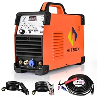 HITBOX 4-in-1 AC/DC Tig Welding Machine HBT250P AC pulse argon Aluminum Welder Digital Control Gas Stainless Pulse Welder 2T/4T 1