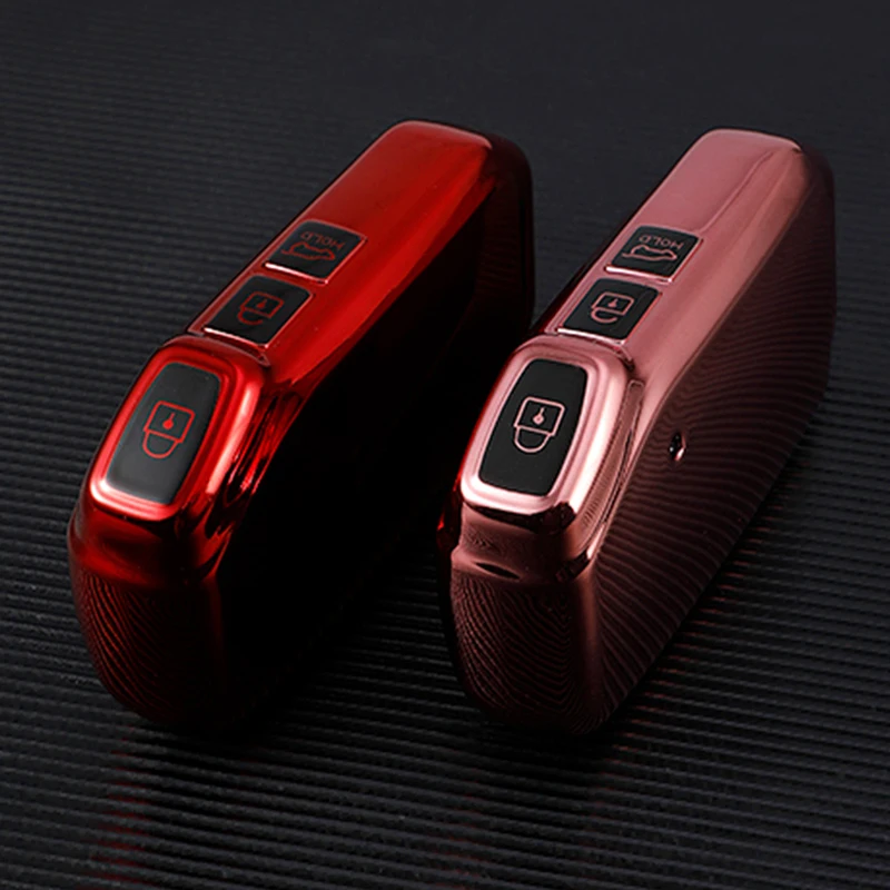 Premium Leather Key Case Cover