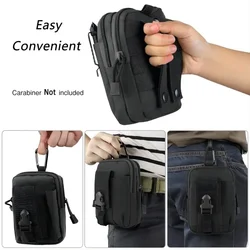 Military Molle Pouch Tactical Belt Waist Bag Outdoor Sport Waterproof Phone Bag Men Casual Tool Pocket Hunting Fanny Pack