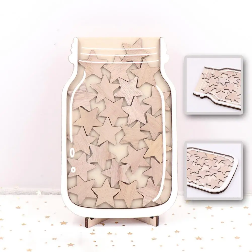 

Colorful Stars for Rewards Encourage Positive Behavior with Customizable Wooden Reward Jars for School Home Classroom Use