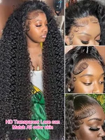 Perruque Bouclée Perruques Vietnamienne Haut Qualité Perruque 360 Lace Frontal Cheveux Humain Cheveux Humains Full Lace Perruque 13x6 Transparent Lace Perruque Raw Hair Sans Colle Perruques Dentelle Haute Densité 250% 3