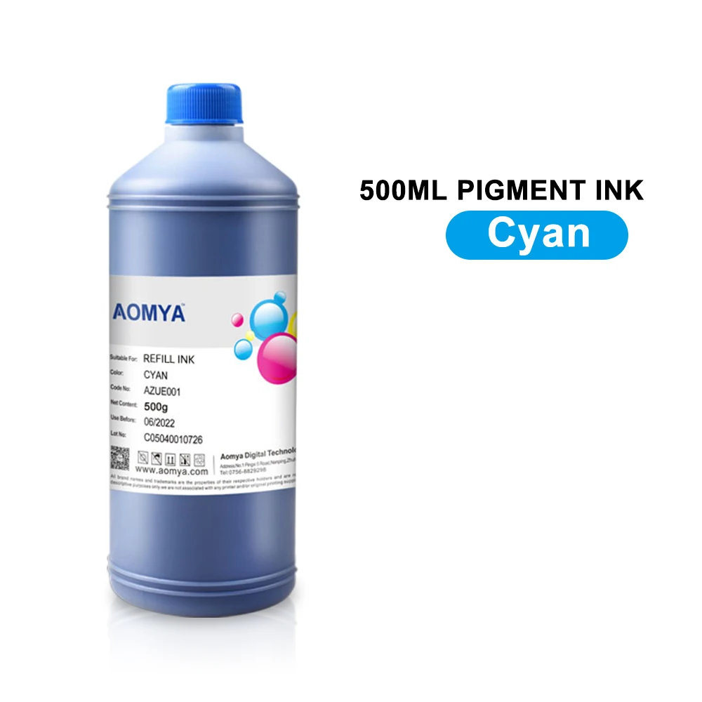 Garrafa de Tinta Pigmentada para Impressora Kit de Recarga de Tinta Pfi120 Pfi 120 500ml Canon Tm200 Tm205 Tm300 Tm305 200 205 300 305 - Imagem 6