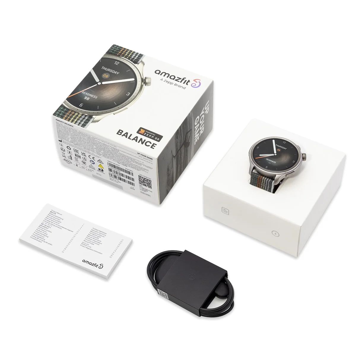 Amazfit Balance kibontási tartalom