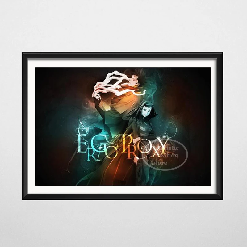 Ergo Proxy Poster Anime Video Game Canvas Painting Wall Art Prints Pictures  For Living Room Bedroom Home Decoration Cuadros - Painting & Calligraphy -  AliExpress