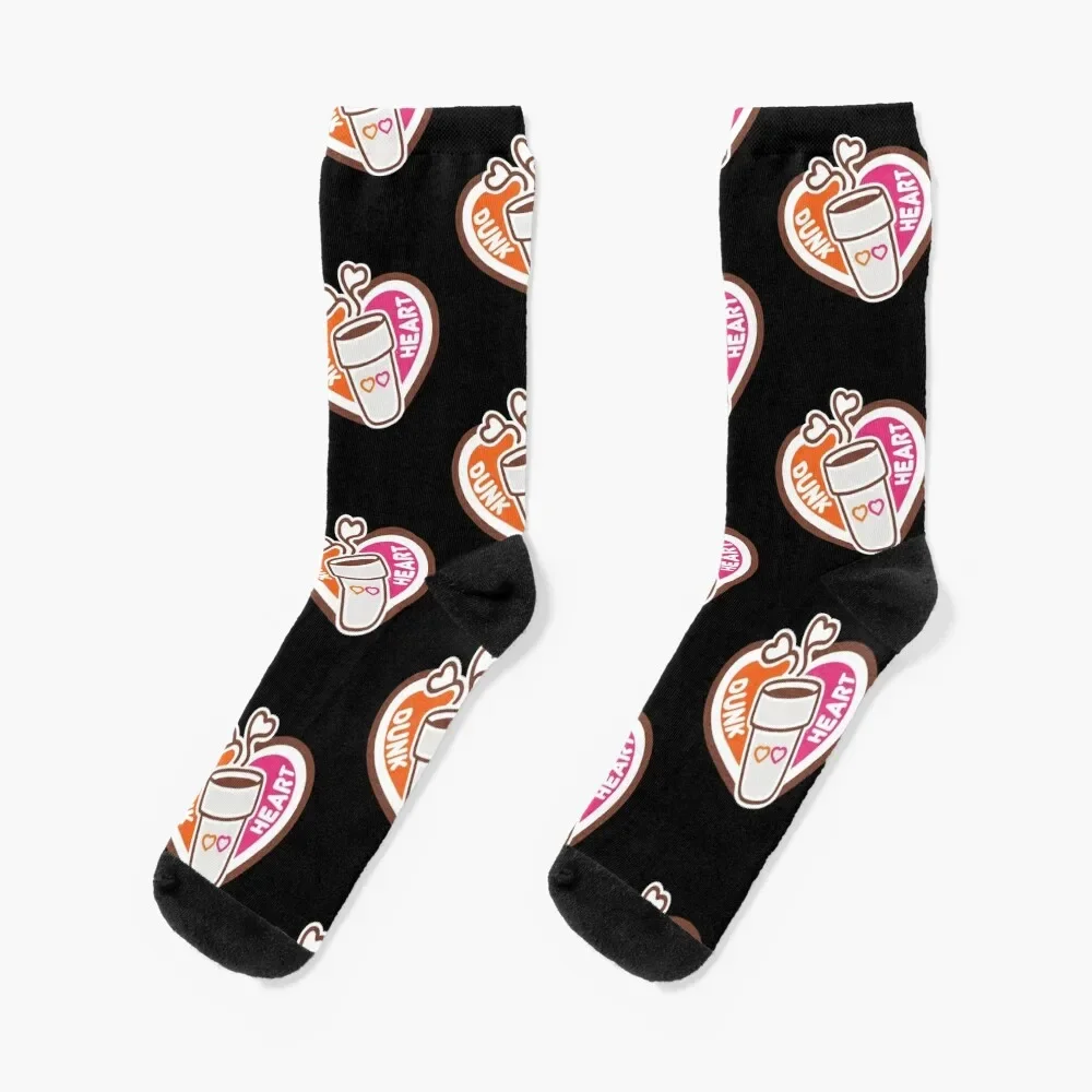 

Dunk Heart Socks kids hiphop Man Socks Women's