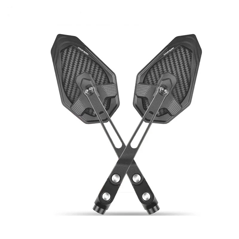 Espejos Retrovisores De Barra Para Moto – CNC Negro, Compatibles Con S1000RR Y G310R, Ajuste 180°