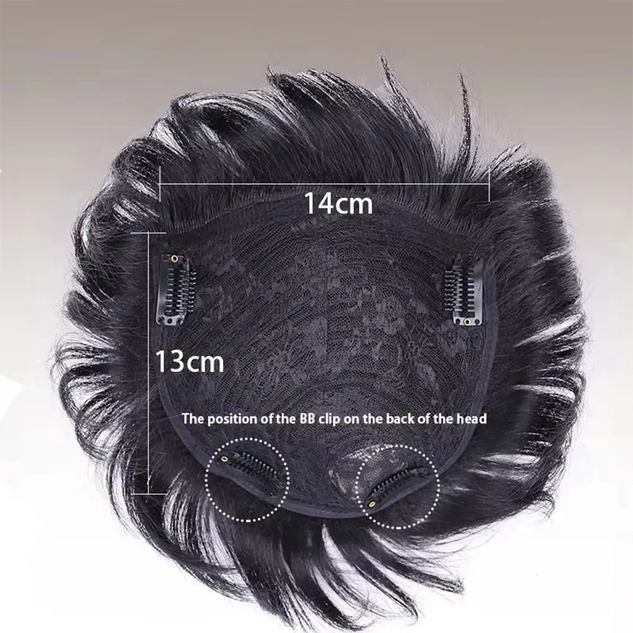 Synthetic Men Hair Toupee Fine Mono Men's Wig Durable Capillary Prosthesis Handmade Mens Wigs Tupee System 130% Density