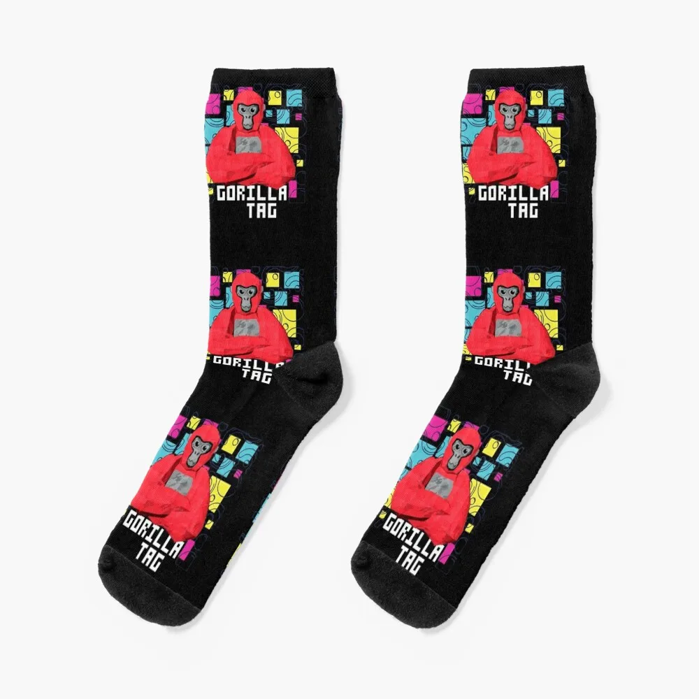 

Gorilla Tag cools red 4 Socks Climbing custom christmas gifts Girl'S Socks Men's