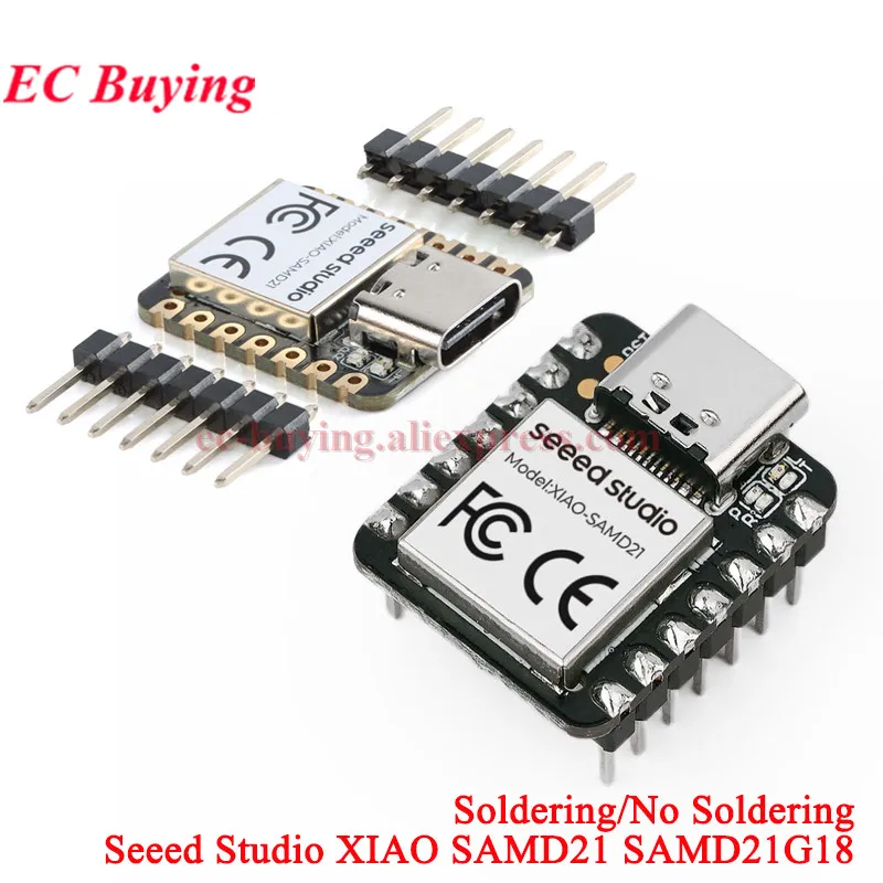 1 Stück-10 Stück Seeeduino XIAO SAMD21G18 SAMD21 Nano Seeed Cortex M0 32 Bit Mikrocontroller Development Board Modul für Arduino Typ-C
