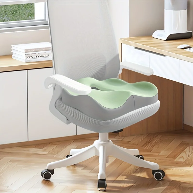 Extra Large Memory Foam Seat Cushion,Ergonomic Design for Office Chairs and Car Seats, Comfortable for Long Sitting Hours