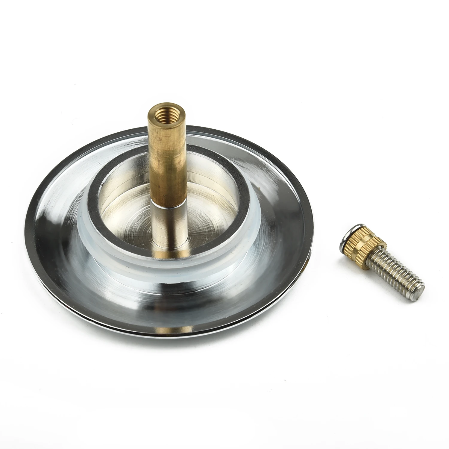 Drain Stopper 70mm Bathtub Basin Waste Pop-Up Plug for Most Sinks Bath Tubs