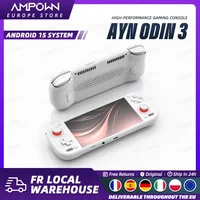 Console de jeu portable AYN ODIN 3, Qualcomm Q8, écran AMOLED 6 pouces 120 Hz, sortie DP 4K, Android, batterie 8000 mAh, charge 60 W, nouveau ODIN3 1