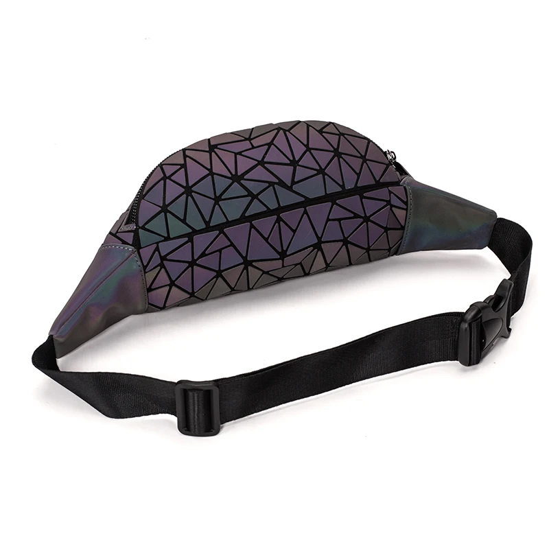 DIOMO 2022 Fanny Packs  㸮  Luminous Holographic Traveling Bum Bag