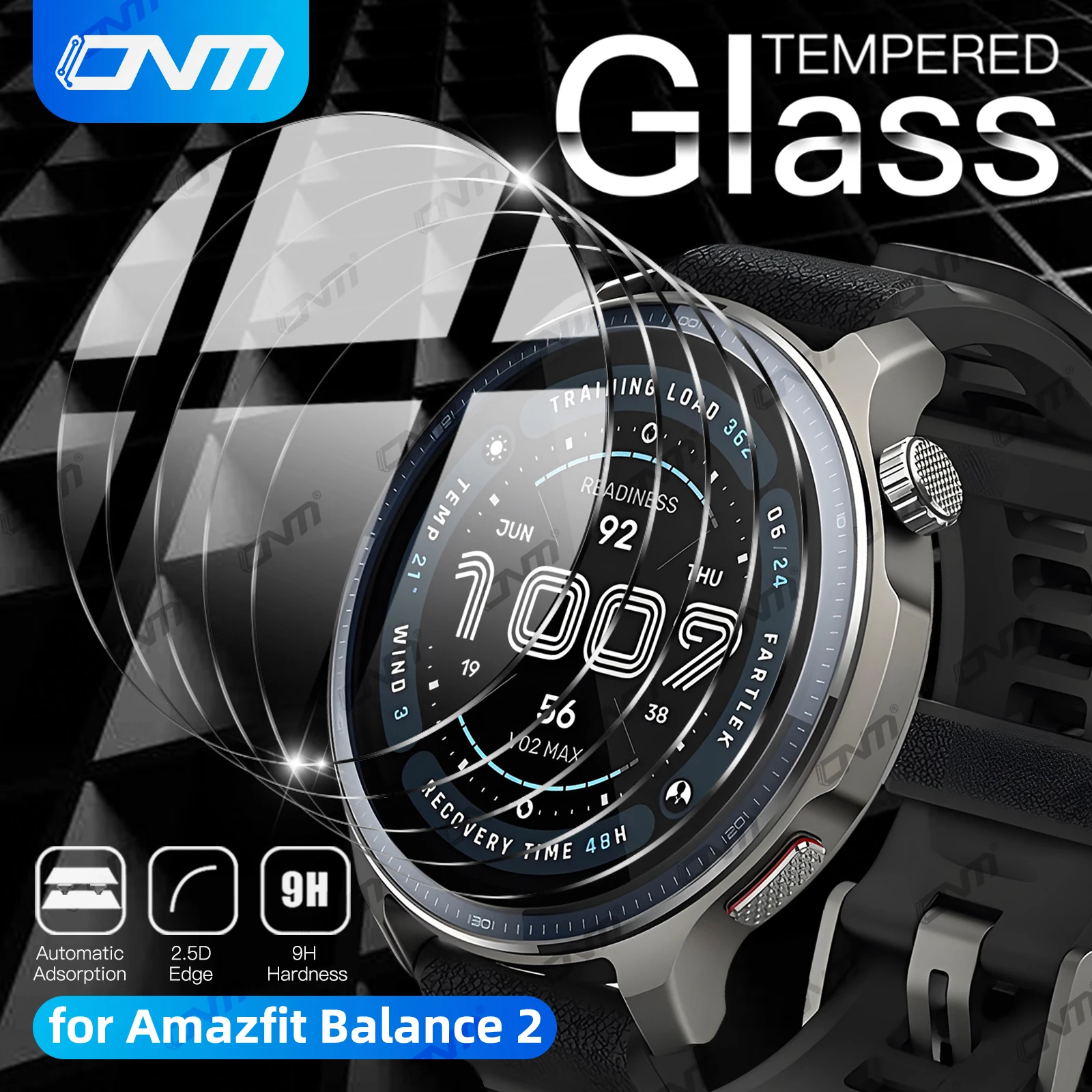 Premium Tempered Glass Screen Protector Pack - 5 High-Strength Anti-Scratch Protective Films