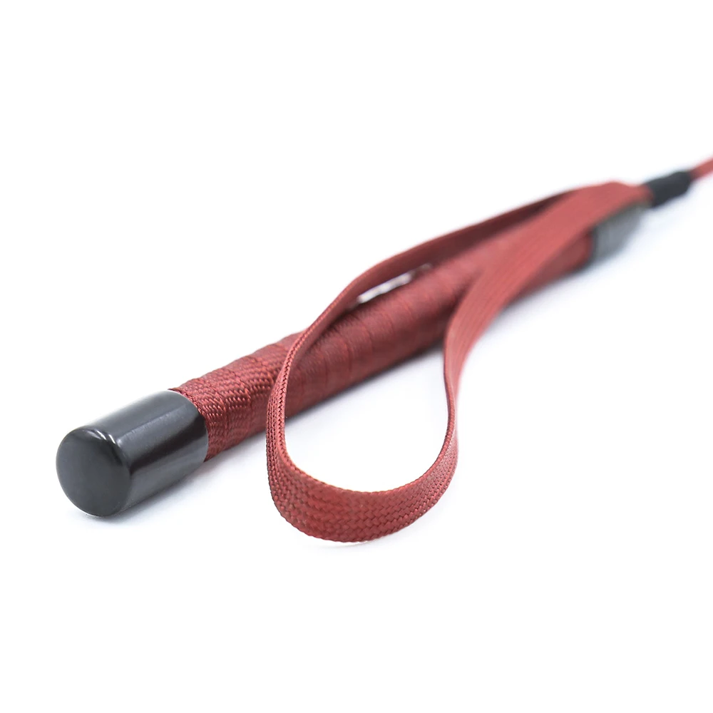 66CM Riding Crop PU Leather Whip Premium Quality Red Leather Crops Equestrianism Horse Whips 5