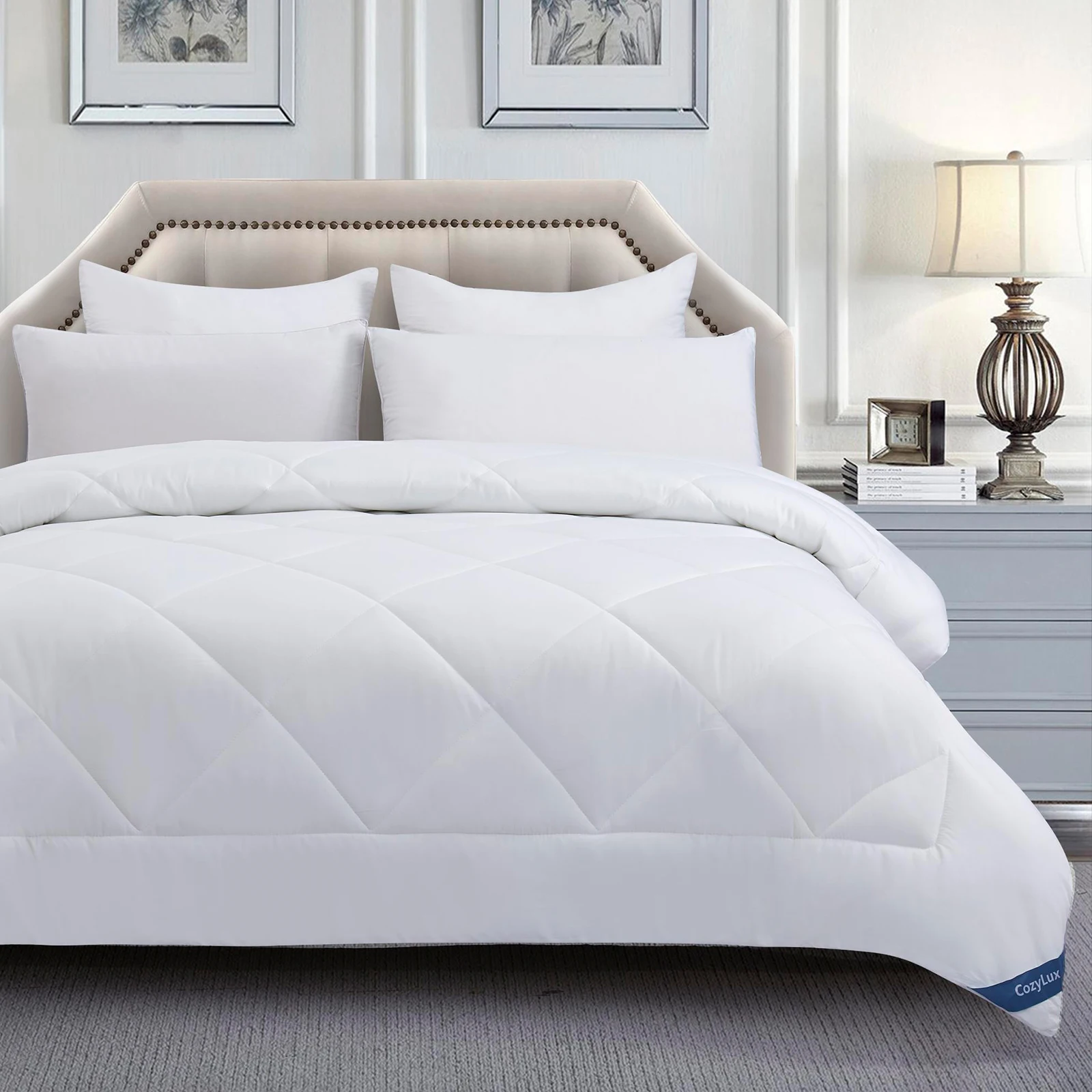 Wavve Duvet Cover For 4 Seasons 300 Gr/m², Fiber Duvet, Soft, Lightweight, Breathable For Bed 90