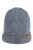 Unisex 100% Austraalia Meriinovillast triibumustriga beanie müts 23x28cm 11
