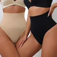 UBAU 2025 taille haute tongs sans couture femmes culottes string Lingerie ventre contrôle façonnage ceinture Shaper sous-vêtements 6