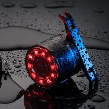 Luce per bici da ciclismo, fanale posteriore a LED, alimentata a batteria per la guida notturna, impermeabile IPX6, ricaricabile tramite USB