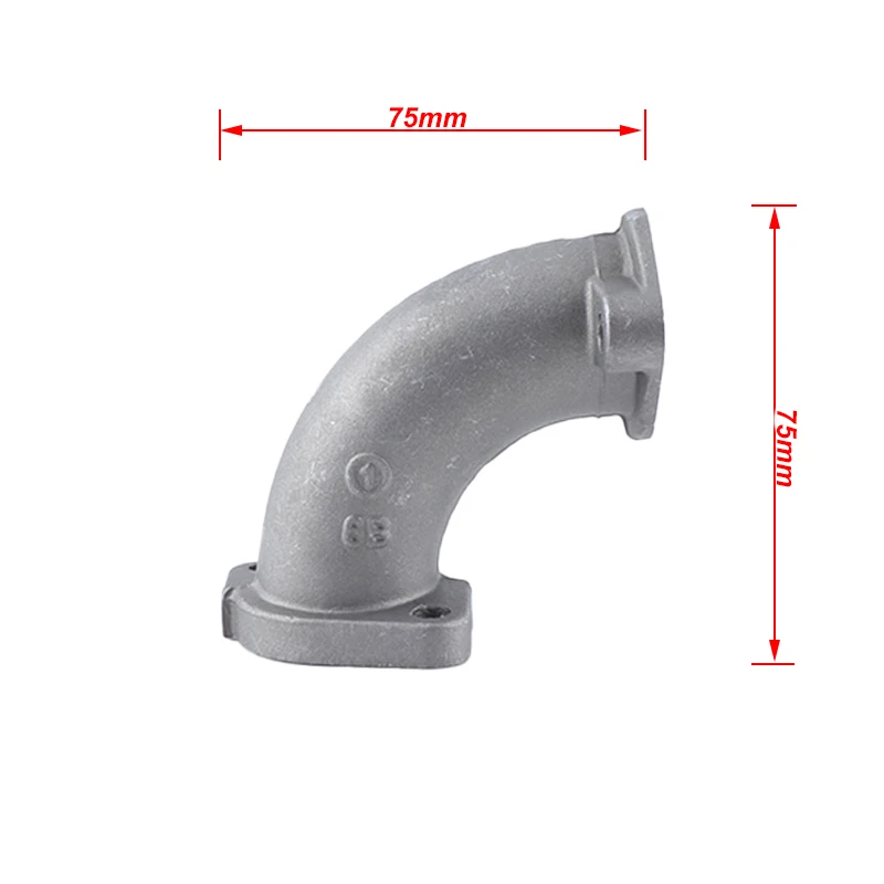 Motorcycle Intake manifold throat Carburetor Intake-Pipe + Gasket For 110cc-160cc Engine Lifan YX Dirt Pit Bike ATV Buggy Quad