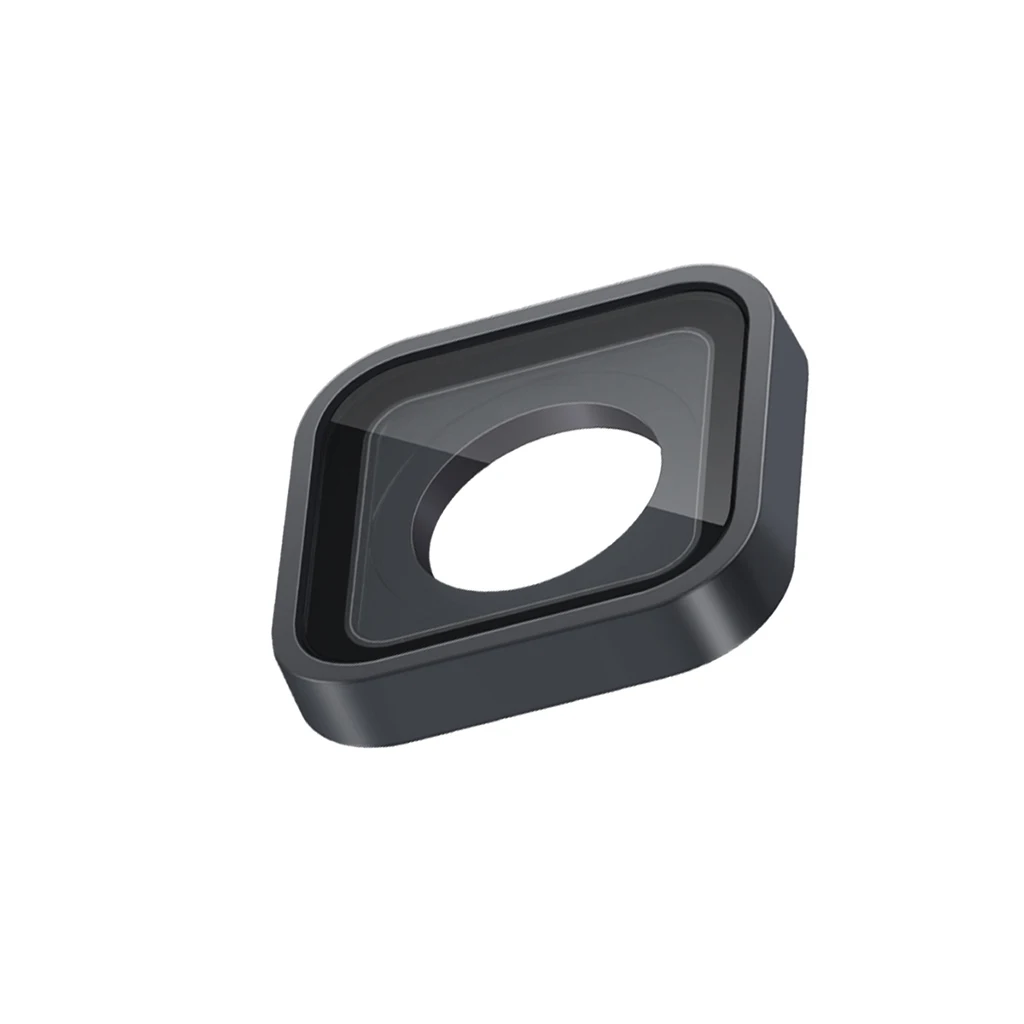 Vue rapprochée du filtre UV/CPL pour GoPro Hero 13 12 11 10 9, montrant la bague de montage et le verre traité