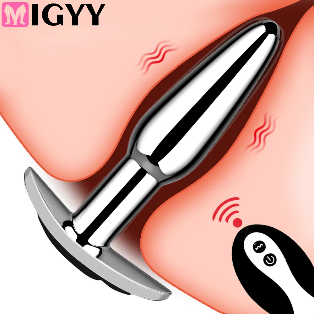 Fernbedienung Vibratoren Vibrierender Hintern Anal Plug Sex Spielzeug für Frauen Männer Silikon Erotische Massager Stimulator Dildo Anal Spielzeug 1