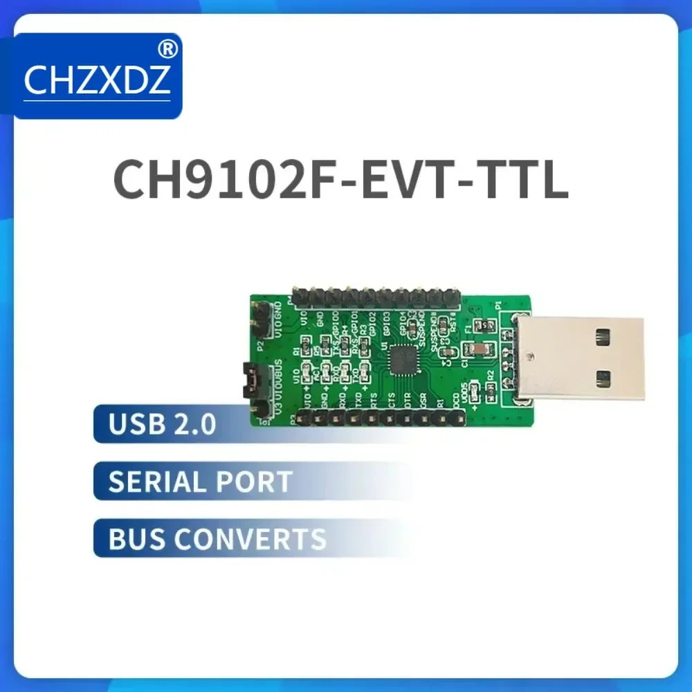 

Плата моста EVT CH9102 USB к UART/RS232/RS485, 1 шт./партия