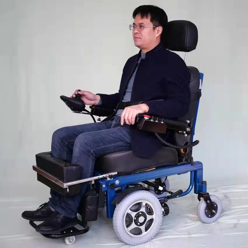 Handicapped and the Elderly Power Electric Standing up Wheelchair Lifting and Reclining