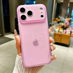 Ultra Thin Matte Clear Soft TPU Anti - Fingerprint Shockproof Case - iPhone 15 (PURPLE)