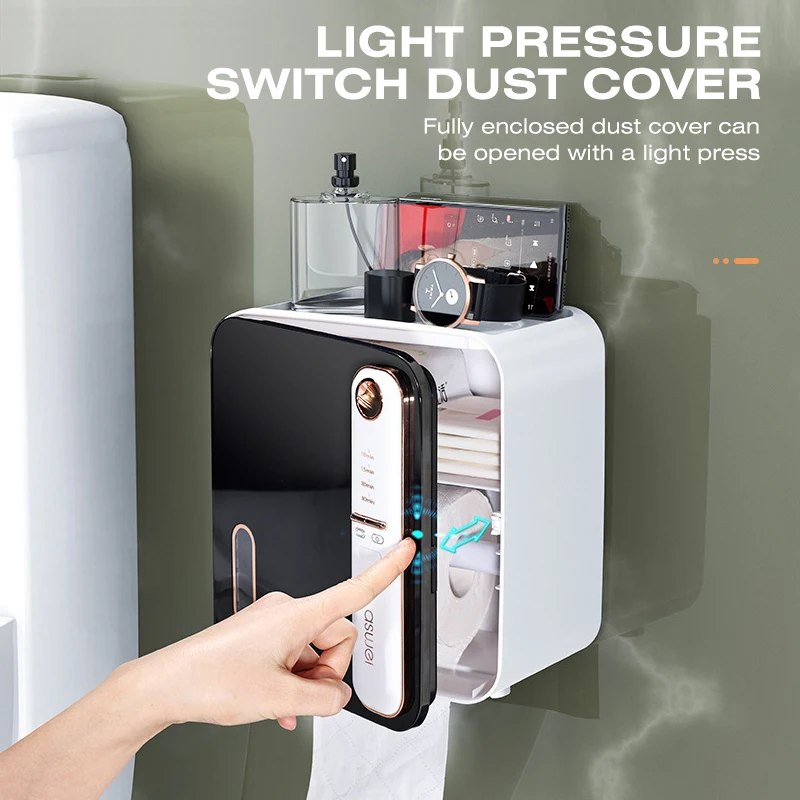 Multifunction Toilet Paper Box with Aromatherapy