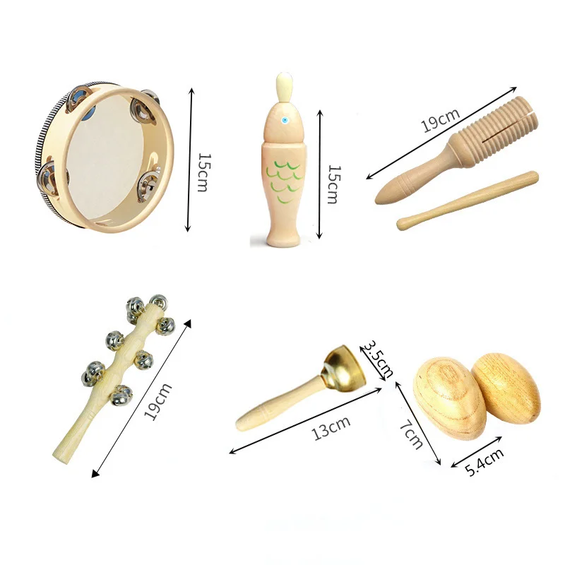 Wooden Educational Toy Musical instruments For Children Rainmaker Rain Sticks Game Kid Montessori Rattles Baby Toys 0 12 Months early education toys educational toys music toys musical instrument