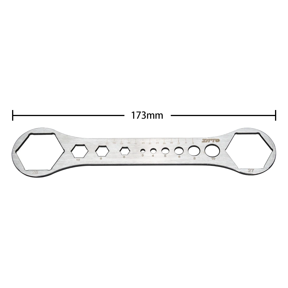 Ztto mtb Federgabel kappe Reparatur Inbus schlüssel buchse 24mm 26mm 27mm 28mm 30mm 32mm Boden halterung Werkzeug installation entferner – Detail 9