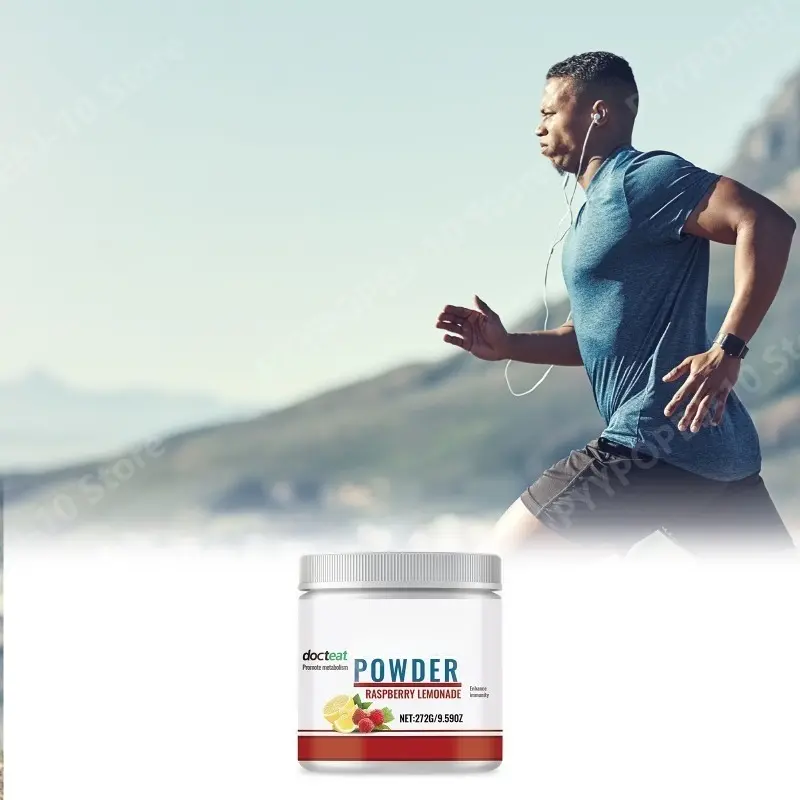 Max Strength Powder Raspberry Lemonade Supports Healthy Metabolism and Overall Wellness 272g - Image 2
