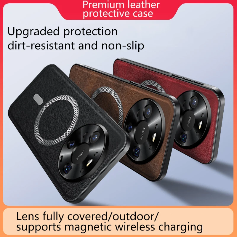 Versatile Shockproof Mag-Safe Case with Metal Camera Protector