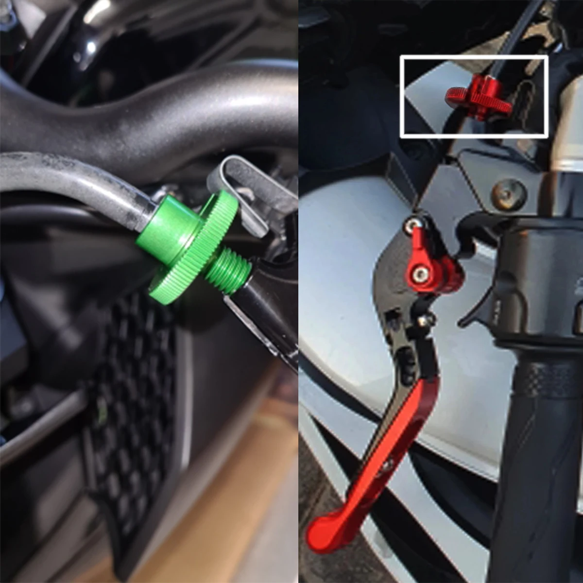 Motorcycle Clutch Cable Adjuster Accessories M10*1.5 Aluminum For KAWASAKI Z 800 Z800 Z1000 ZX6R ZX10R NINJA 1000