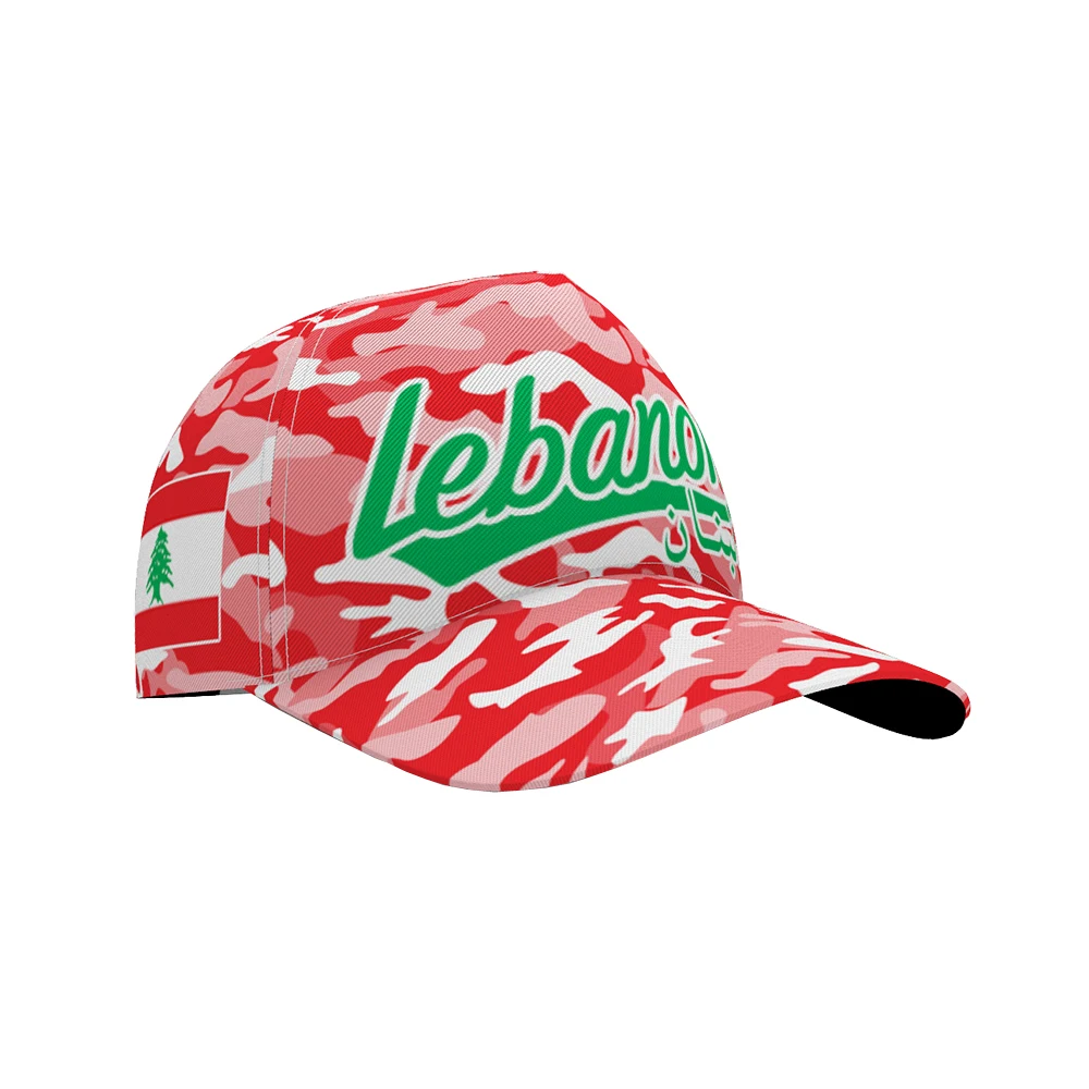 

LEBANON male diy free custom name lbn unisex hat nation flag lb republic arabic arab lebanese country print photo baseball cap
