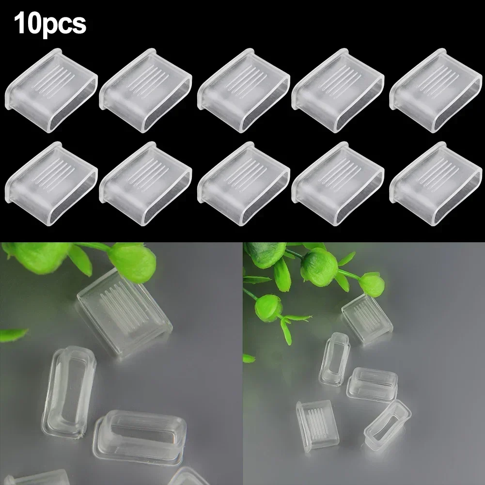 Referee Whistle Cover Transparent Whistle Cushioned Mouth Grip Soccer Referee Protective Accessories 10pcs whistle cover