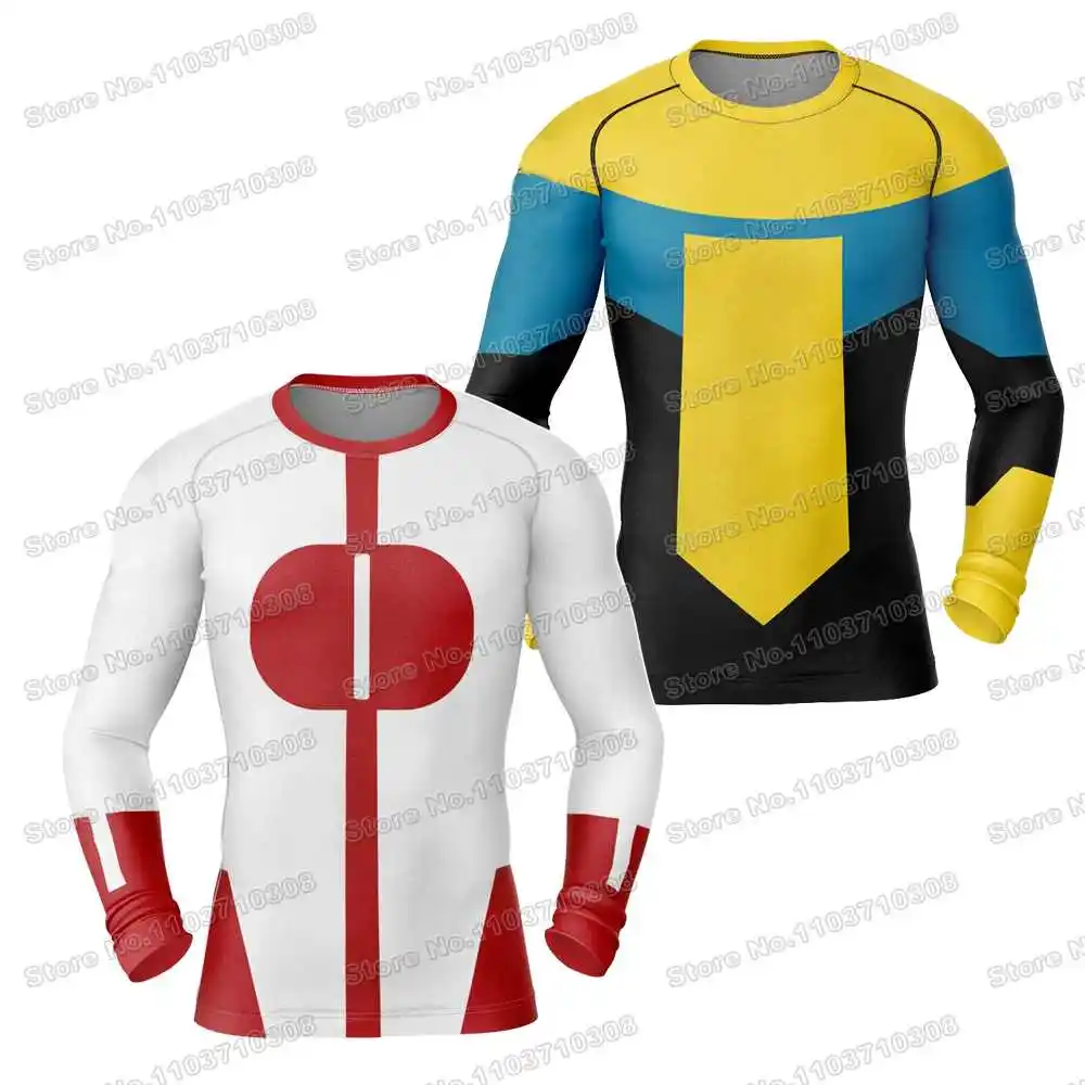 5th Anime Cartoon Rash Guards Surfing Jersey Beach Trousers Swimwear Diving Gym Long sleeves MMA BJJ Men Jiu Jitsu Fitness Sets