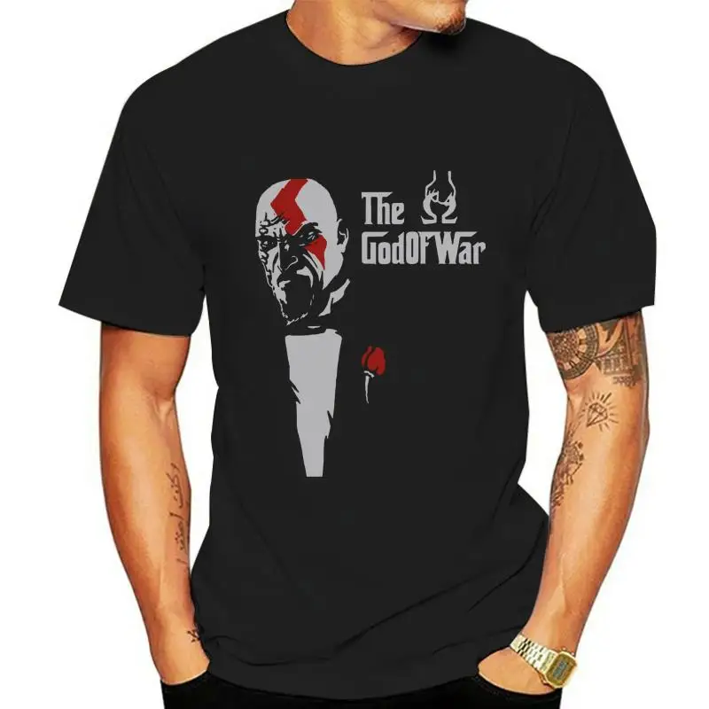 

God Of War Men's T Shirt 100% Cotton S 5XL Made In USA Kratos Ghost Of SpartaCool Casual Fitness T-shirt Unisex Fashion Tshirt