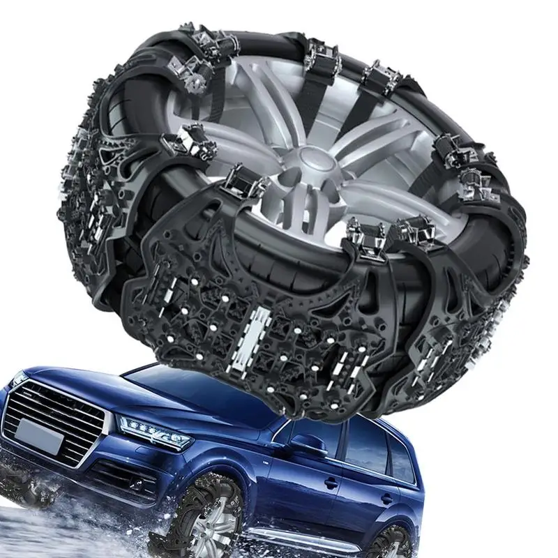 

Car Snow Chains Automobile Tire Crawler Anti-Slip Chain Easy To Use Multi-Functional Winter Driving Security Chains