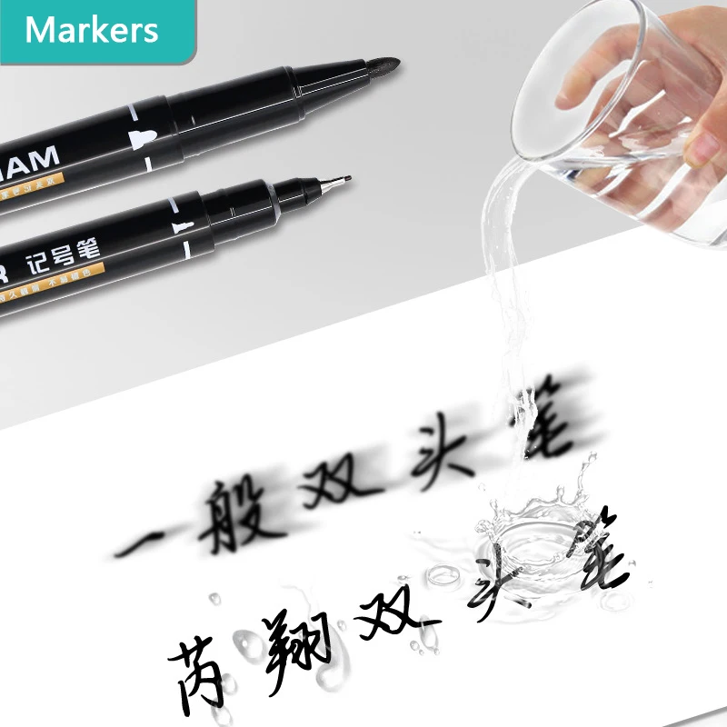 Рисунок 4 - двусторонние черные маркеры для рисования