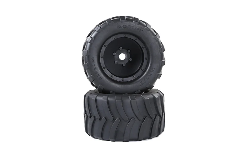 200*120mm RC Car Tires With Wheel for 1/5 X-MAXX Big X tires