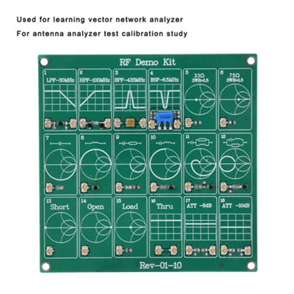 Electronic Component Filter Attenuator Filter Attenuator VNA RF Test Board New Practical