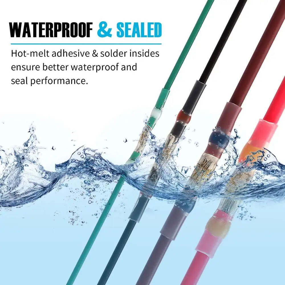 Wire Connectors 100pcs Waterproof Solder Seal