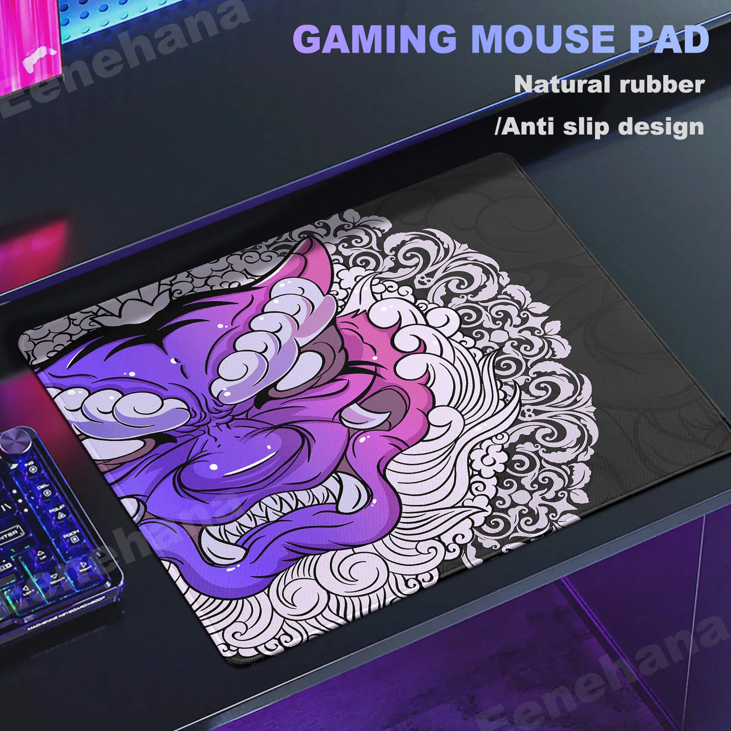 Kawaii Tiger kleine Mauspad Gaming Tastatur Mauspad PC Matten Cartoon E-Sport Deskmat erweiterte Mouse mat Laptops Gamer Teppich