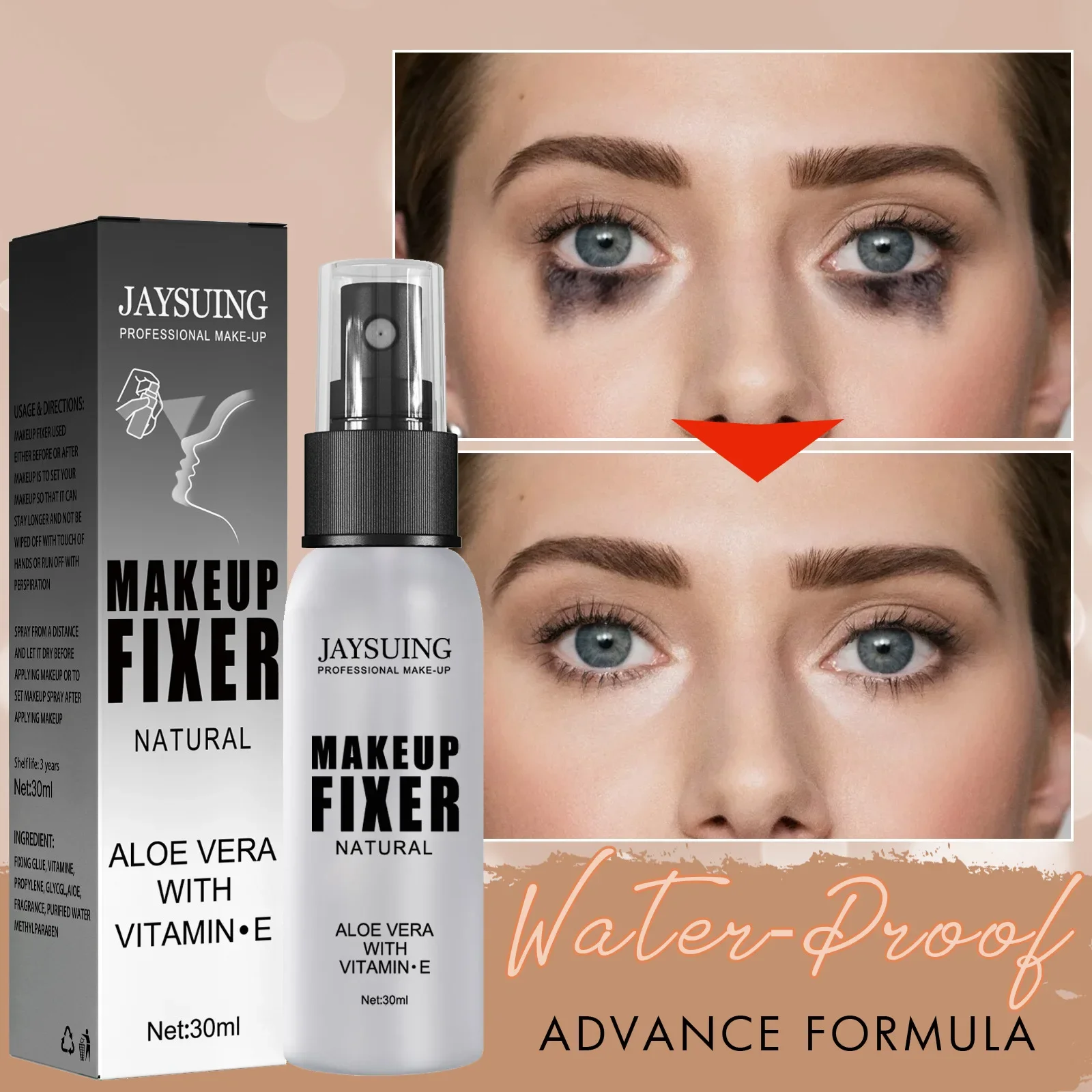 Makeup Setting Spray Moisturizing Lotion Hydrate Oil Control Long-lasting Make Up Natural Matte Refreshing Quick Fixer Cosmetics 5
