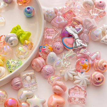 Y2K Acrylic Bow Beads 1